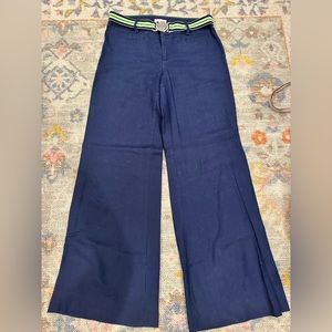 Lilly Pulitzer wide leg linen pants. Sz 10